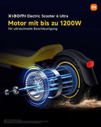 E-Scooter Electric Scooter 6 Ultra DE