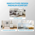 Midea PortaSplit Klimaanlage | 12.000 BTU | 3,5 kW | Kühlen & Heizen ️