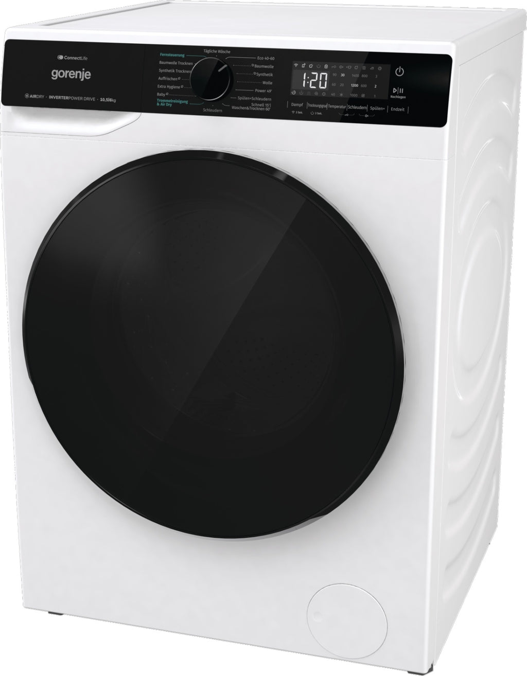 Gorenje WD 2 PA 1 X 64 ADW/DE 10,5 kg Waschen 6 kg Trocknen 1400 Touren ConnectLife, AquaStop, AllergySteam