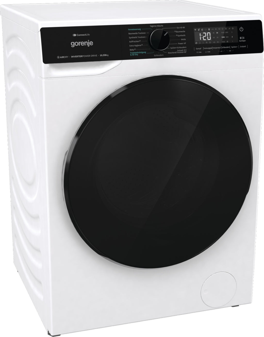 Gorenje WD 2 PA 1 X 64 ADW/DE 10,5 kg Waschen 6 kg Trocknen 1400 Touren ConnectLife, AquaStop, AllergySteam