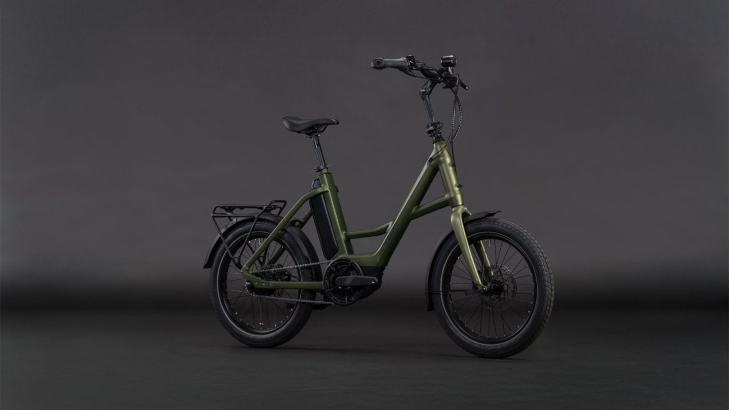 CUBE COMPACT HYBRID Comfort 545 - 20" E-Bike - 2026 - reedgreen / reflex