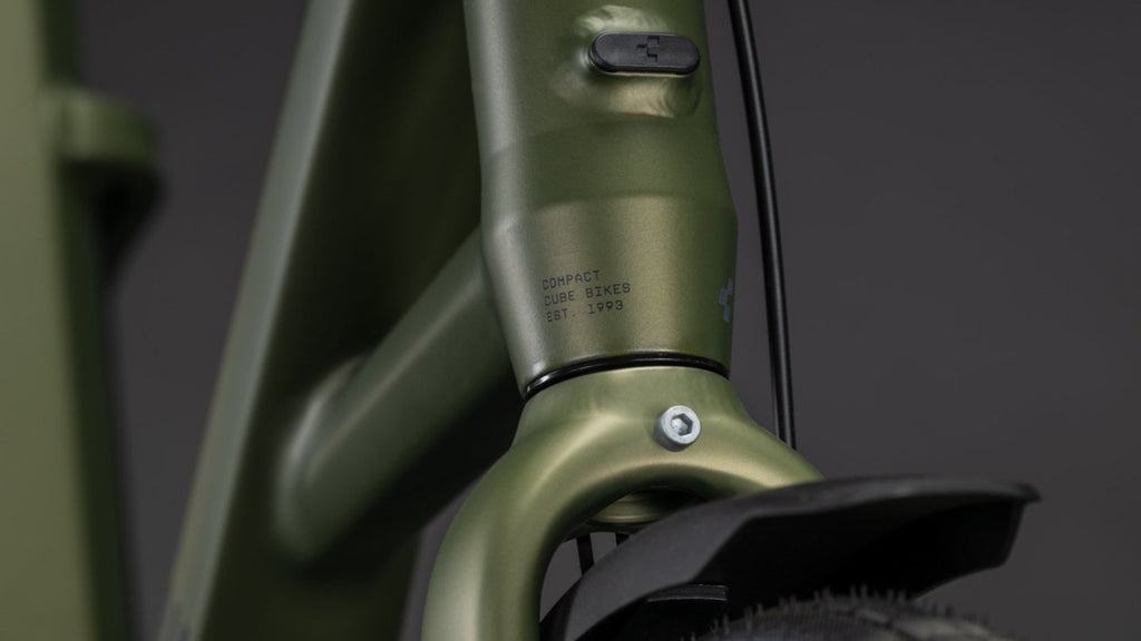 CUBE COMPACT HYBRID Comfort 545 - 20" E-Bike - 2026 - reedgreen / reflex