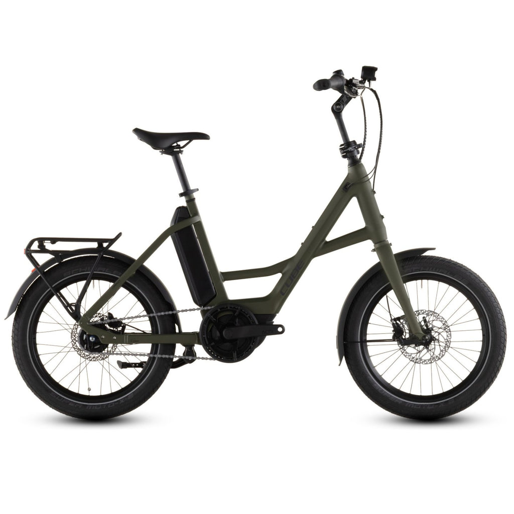 CUBE COMPACT HYBRID Comfort 545 - 20" E-Bike - 2026 - reedgreen / reflex
