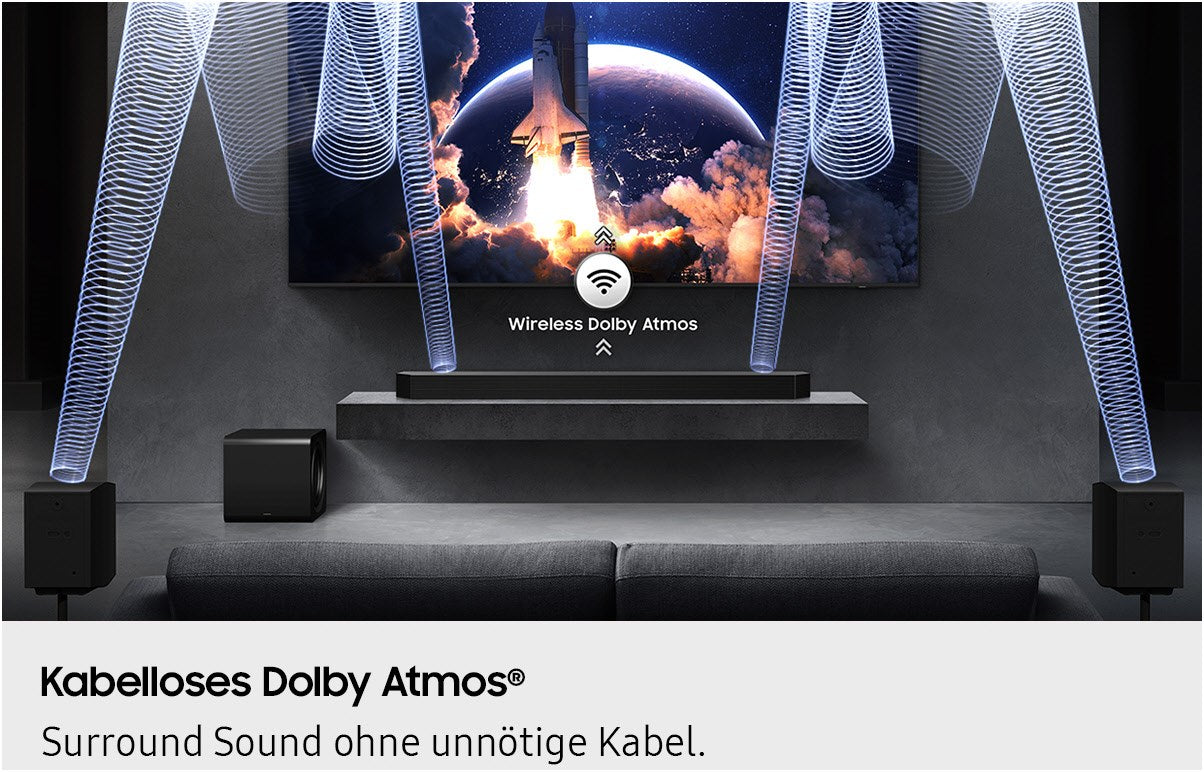 Samsung HW-Q995GF Soundbar + Subwoofer + Surround