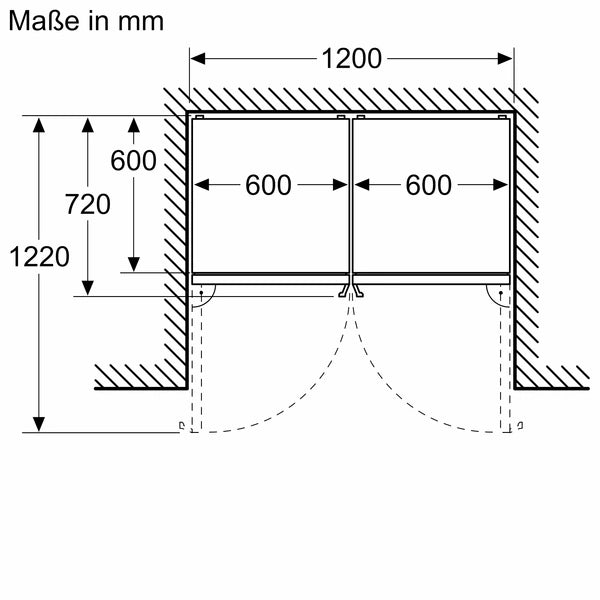 Siemens KG39NAIAU Kühlgefrierkombination