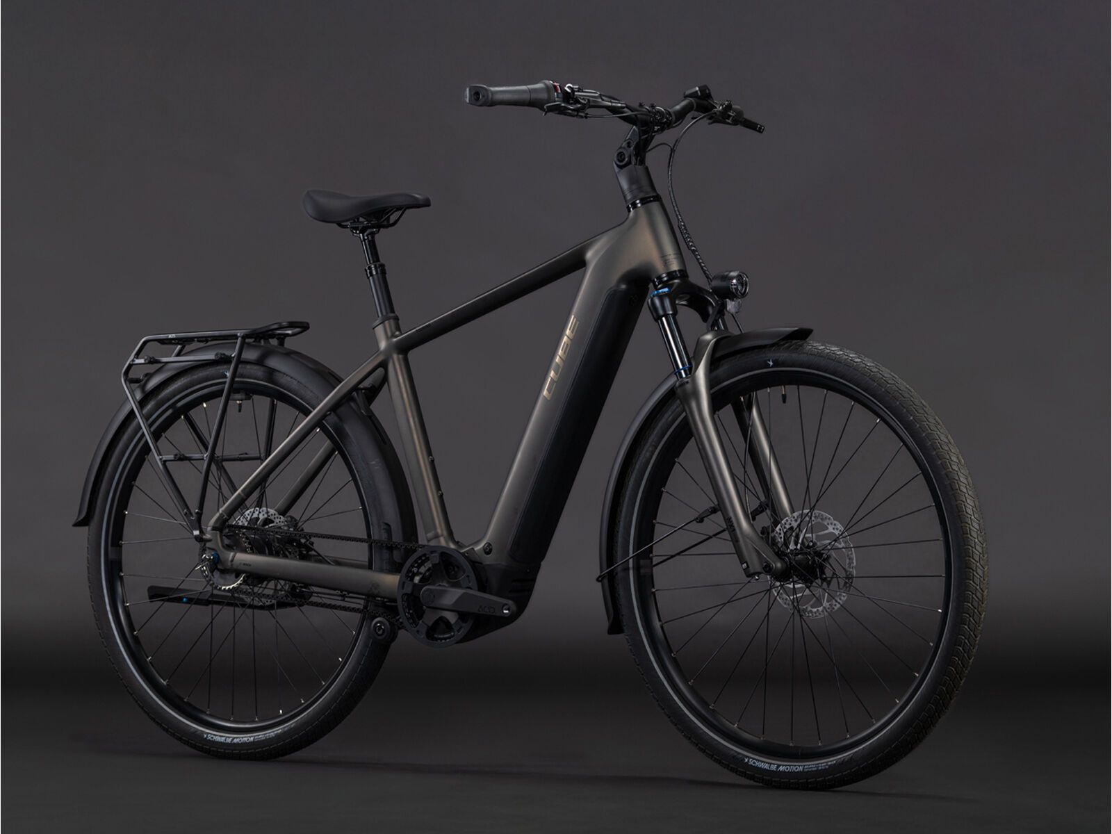 Cube Touring Hybrid Comfort SLX 800, charcoal´n´chrome