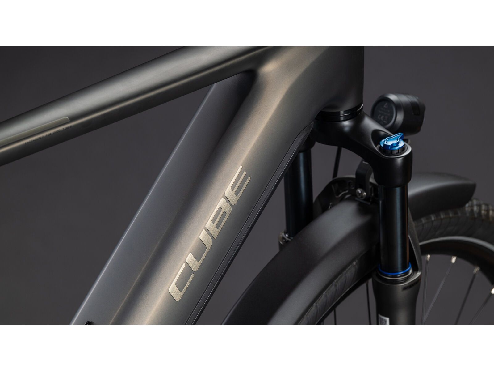 Cube Touring Hybrid Comfort SLX 800, charcoal´n´chrome