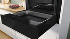 Bosch AccentLine BDC9111B0 - Serie 8 Dampfschublade mit 5 Jahre Garantie, Schwarz, 60 x 14 cm