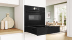 Bosch AccentLine BDC9111B0 - Serie 8 Dampfschublade mit 5 Jahre Garantie, Schwarz, 60 x 14 cm