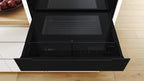 Bosch AccentLine BDC9111B0 - Serie 8 Dampfschublade mit 5 Jahre Garantie, Schwarz, 60 x 14 cm