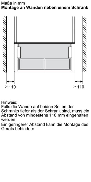 Bosch AccentLine BDC9111B0 - Serie 8 Dampfschublade mit 5 Jahre Garantie, Schwarz, 60 x 14 cm