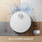 Saugroboter mit Wischfunktion Dreame X50 Ultra Complete, 20.000 Pa Saugkraft