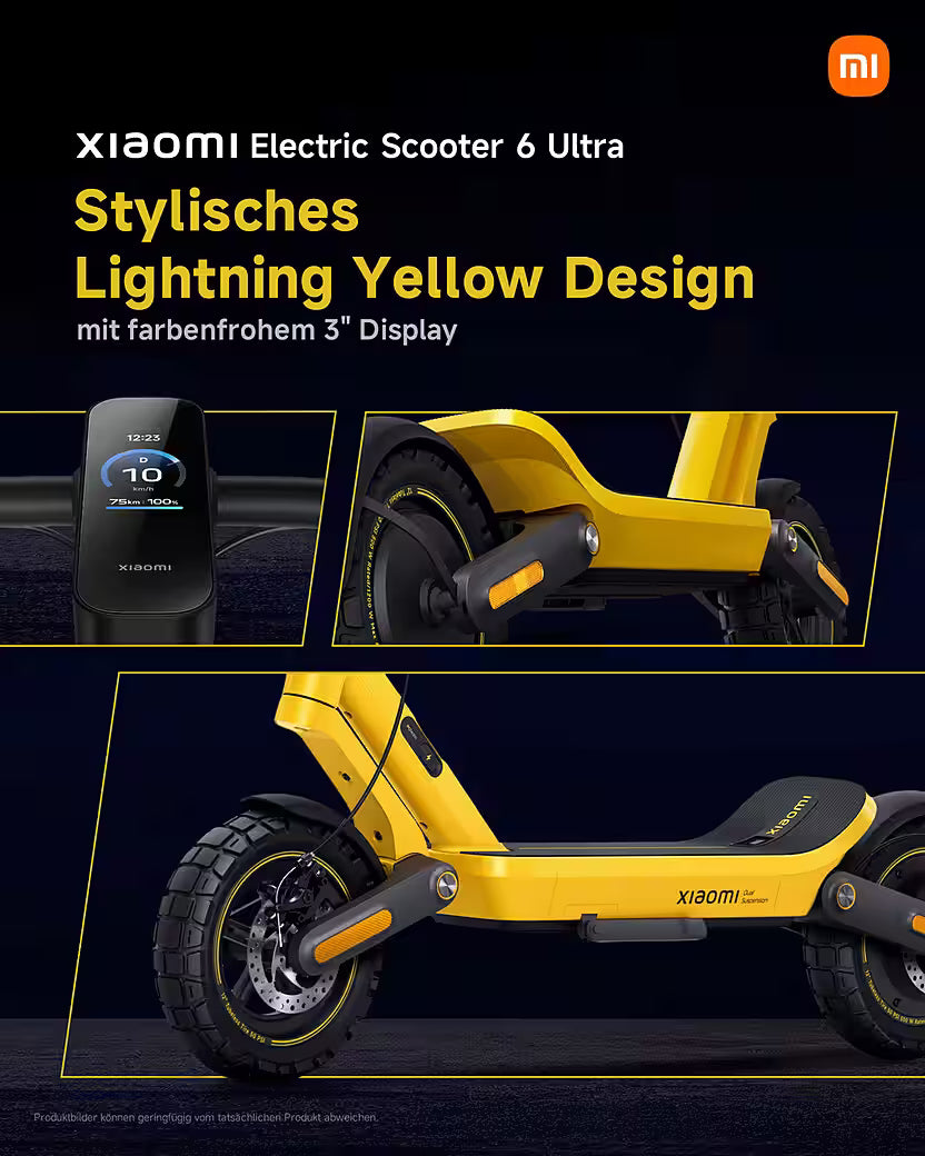 E-Scooter Electric Scooter 6 Ultra DE