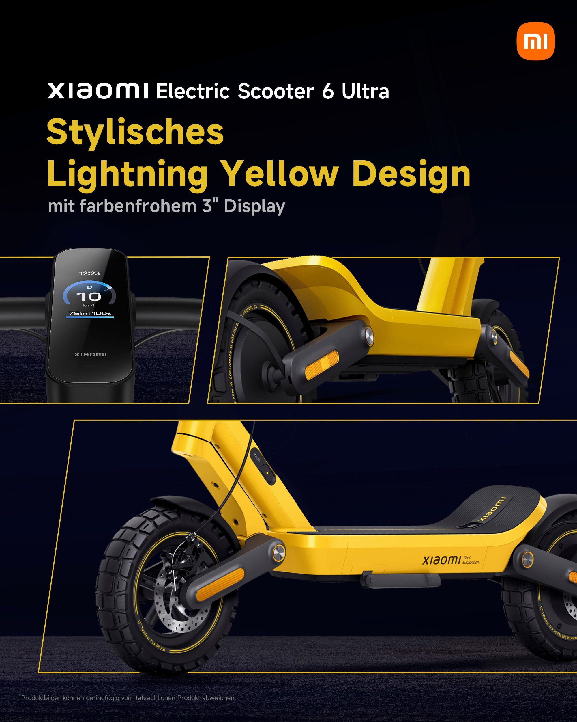 E-Scooter Electric Scooter 6 Ultra DE