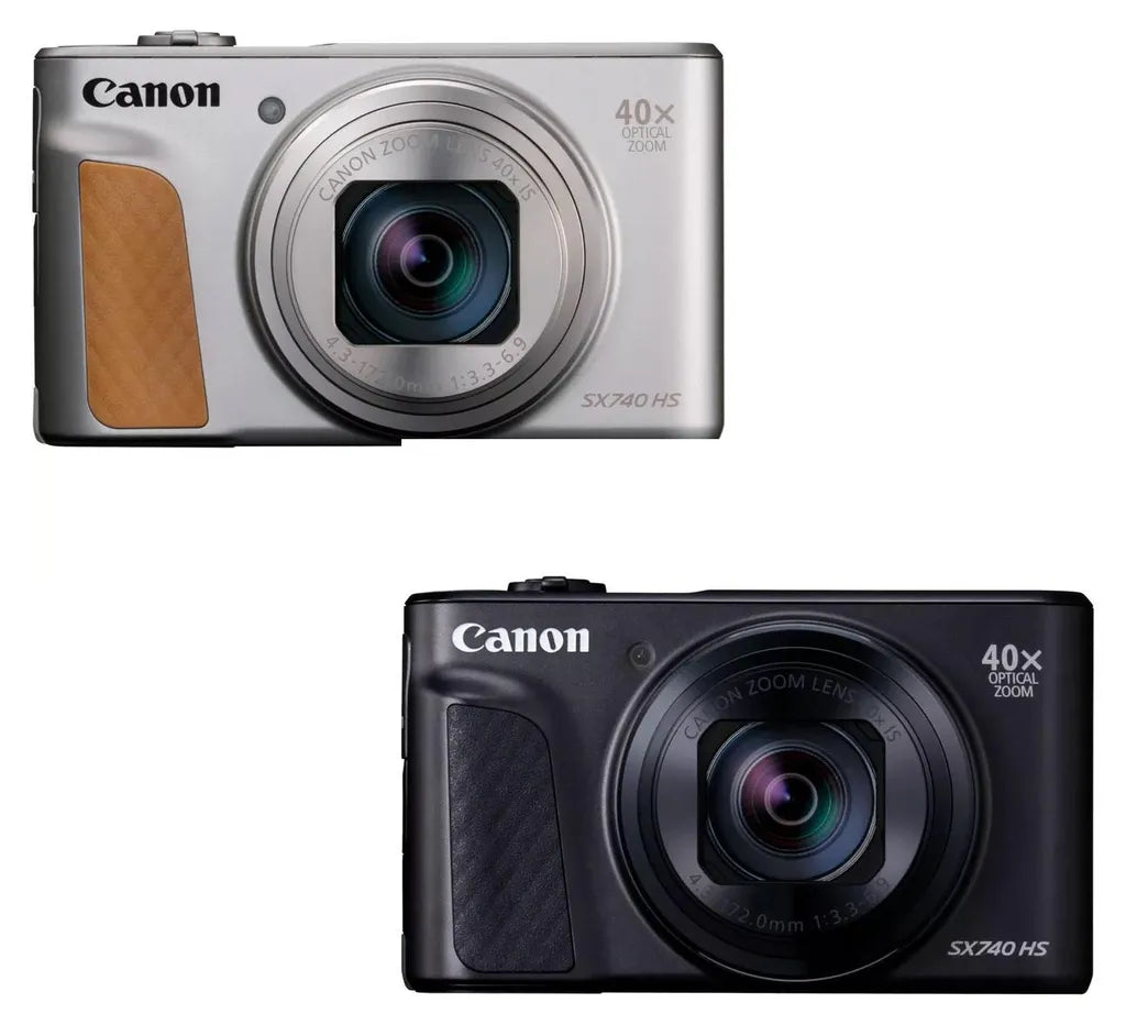 Canon PowerShot SX740 HS Lite Edition, 20,3 MP, 5184 x 3888 Pixel, CMOS, 40x, 4K Ultra HD, Silber