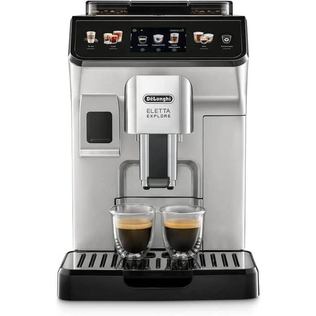 DE‘LONGHI Eletta Explore ECAM450.55.S Kaffeevollautomat Silber