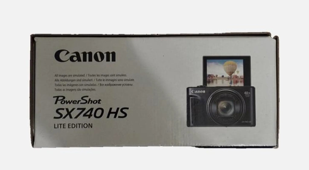 Canon PowerShot SX740 HS Lite Edition, 20,3 MP, 5184 x 3888 Pixel, CMOS, 40x, 4K Ultra HD, Silber