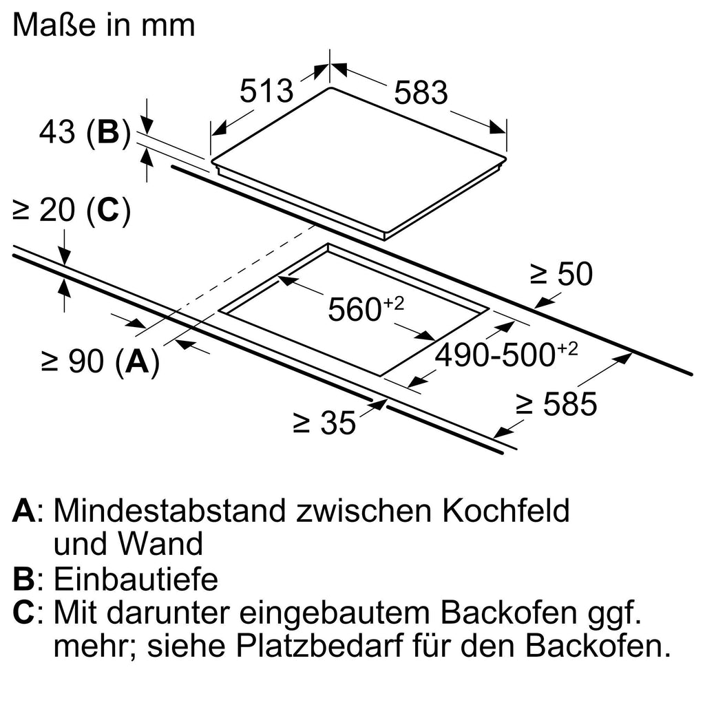Elektro-Herd-Set HND211LB2