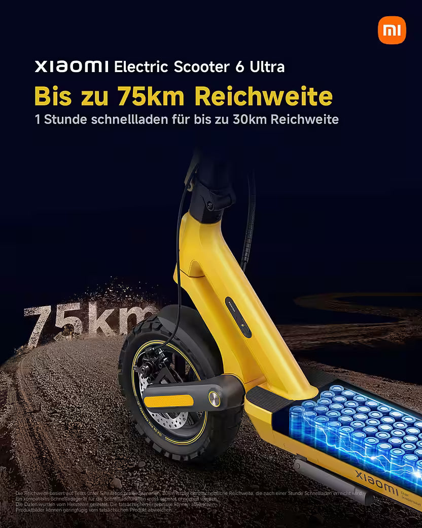 E-Scooter Electric Scooter 6 Ultra DE