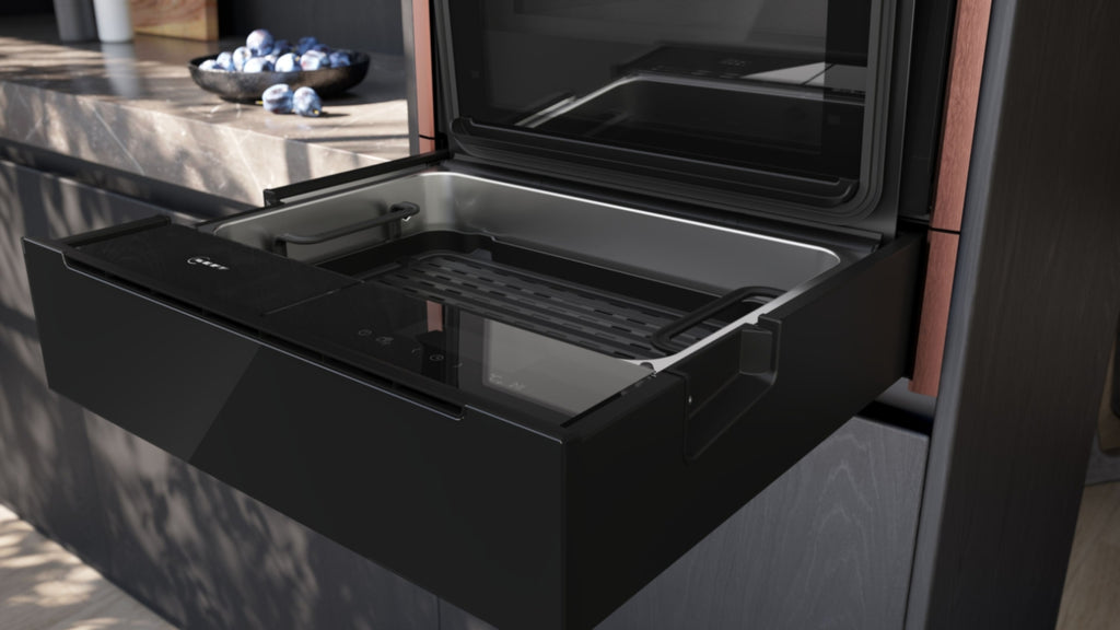 Neff N19DJ01Y0, Dampfschublade, 60 x 14 cm, Anthracite Grey Z9014AY0, MIT 7 JAHREN GARANTIE