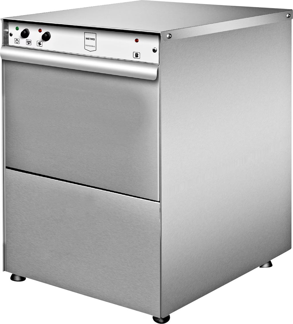 METRO Professional Gläserspüler GGW1001, Edelstahl, 42 x 47 x 63.5 cm, 230 V, 30 Waschgänge/h, Korb 35 x 35 cm, mit Ablaufpumpe