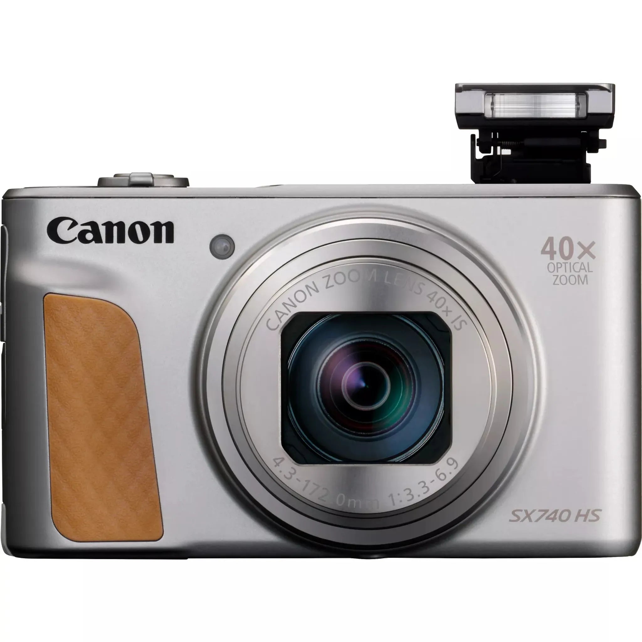 Canon PowerShot SX740 HS Lite Edition, 20,3 MP, 5184 x 3888 Pixel, CMOS, 40x, 4K Ultra HD, Silber