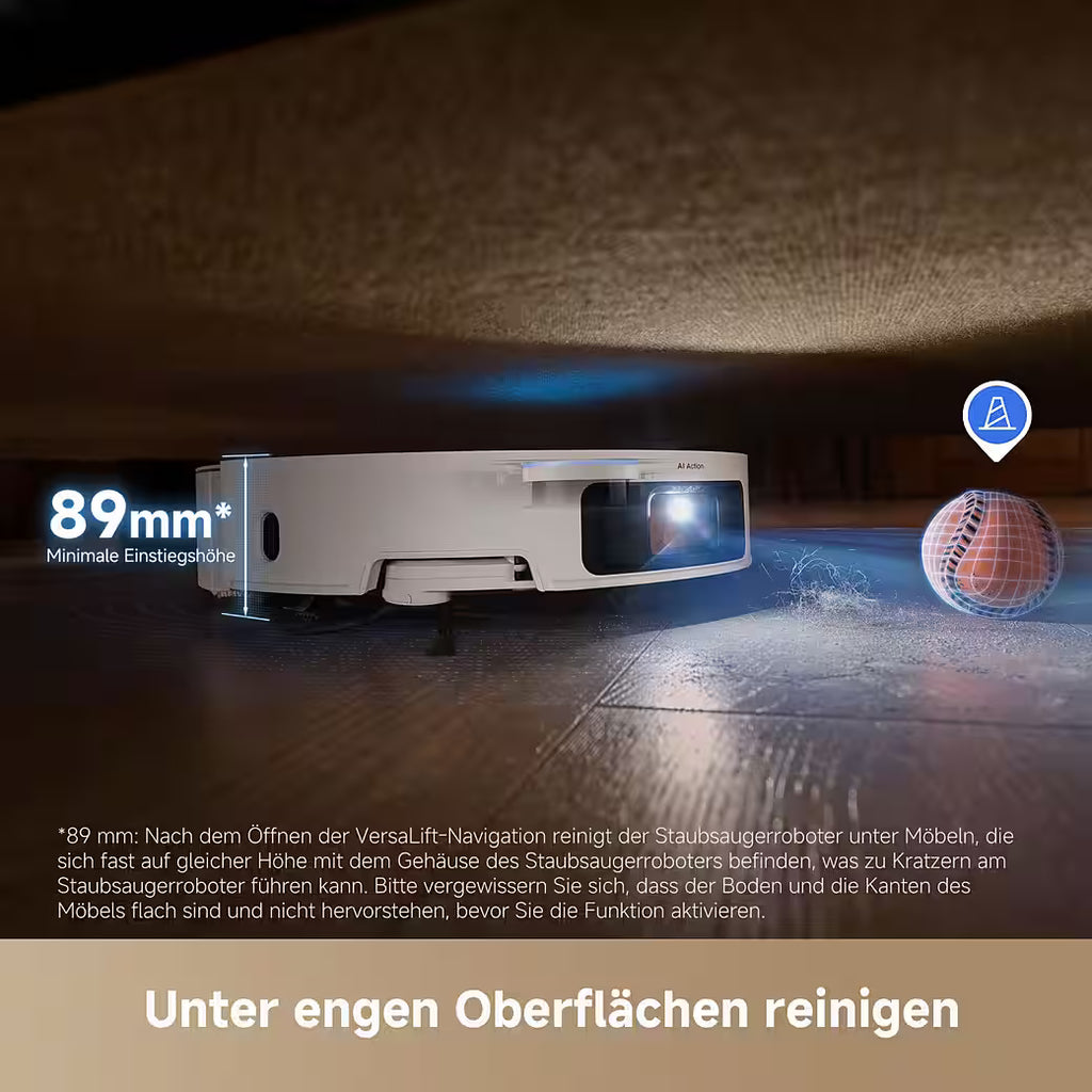 Saugroboter mit Wischfunktion Dreame X50 Ultra Complete, 20.000 Pa Saugkraft