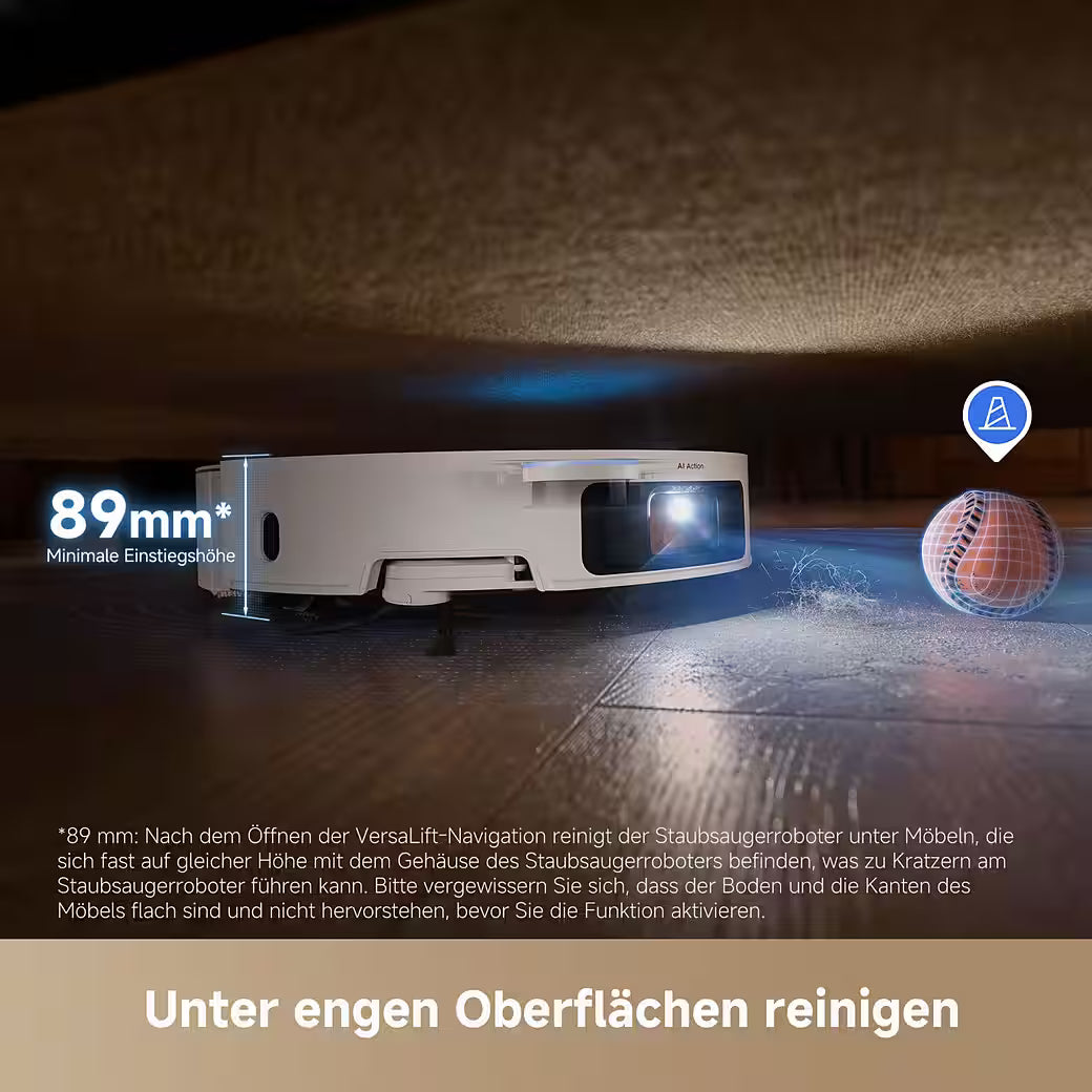 Saugroboter mit Wischfunktion Dreame X50 Ultra Complete, 20.000 Pa Saugkraft