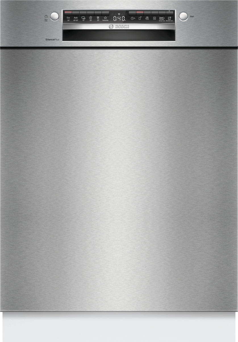Bosch SMU4EVS08E Unterbau Geschirrspüler 60cm Edelstahl EfficientDry HomeConnect VarioSchublade