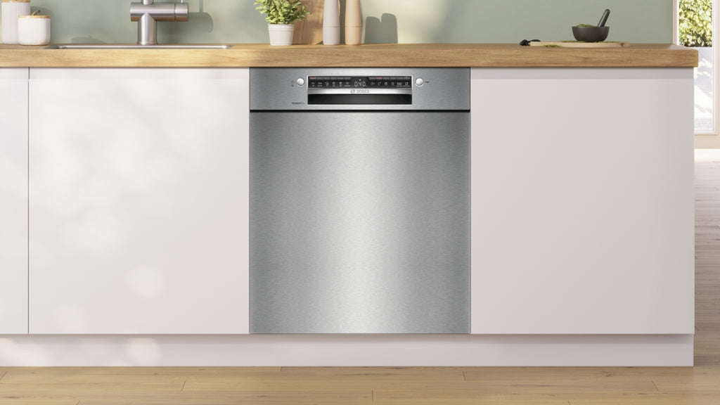 Bosch SMU4EVS08E Unterbau Geschirrspüler 60cm Edelstahl EfficientDry HomeConnect VarioSchublade