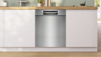 Bosch SMU4EVS08E Unterbau Geschirrspüler 60cm Edelstahl EfficientDry HomeConnect VarioSchublade
