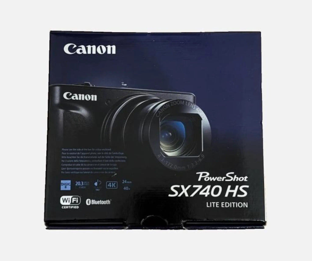 Canon PowerShot SX740 HS Lite Edition, 20,3 MP, 5184 x 3888 Pixel, CMOS, 40x, 4K Ultra HD, Silber