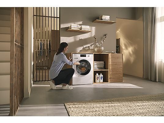MIELE WWB380 WPS 125 Edition W1 White Edition Waschmaschine (8 kg, 1400 U/Min., A, Flusenfilter, Fremdkörperfilter)