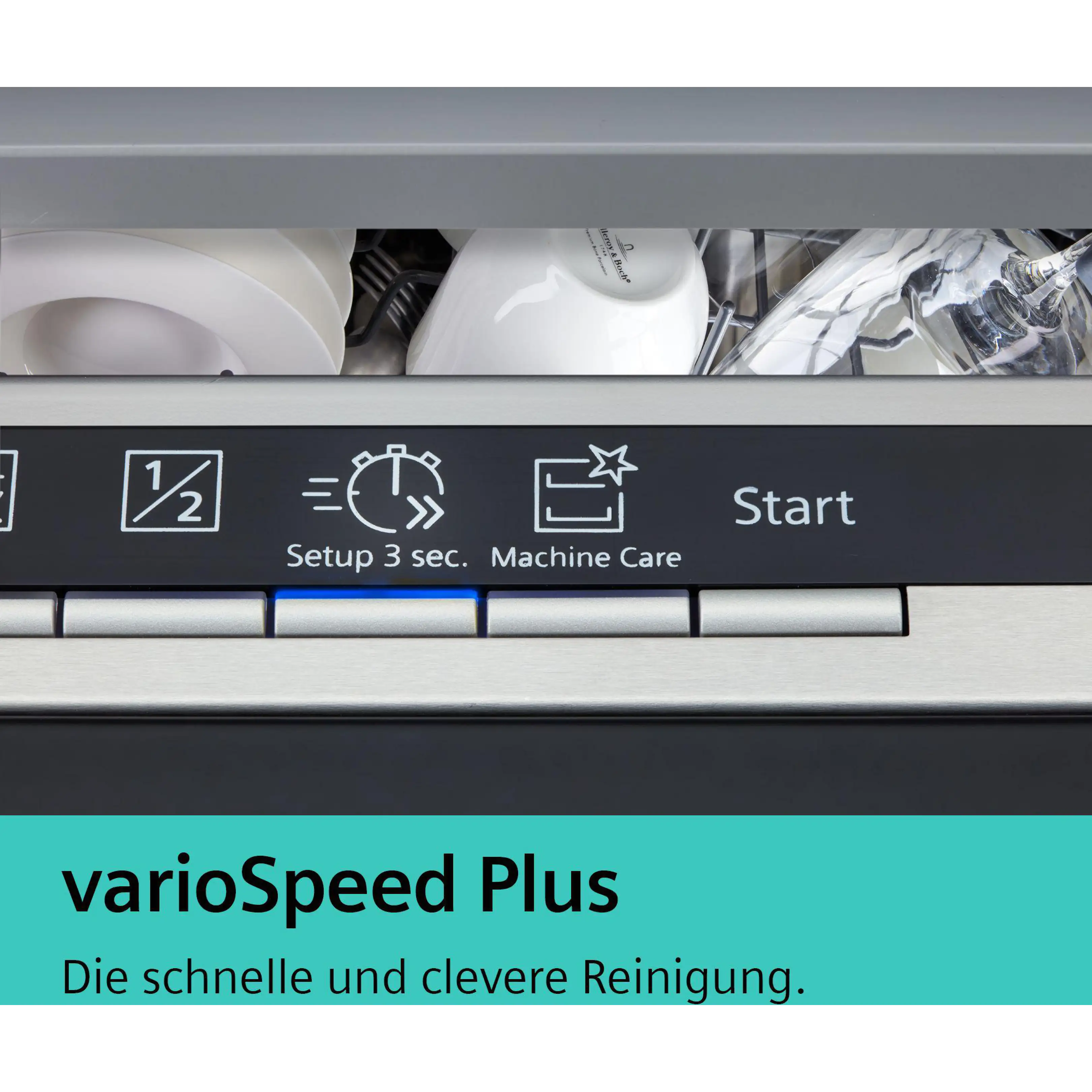 SIEMENS SN63EX04TE iQ300 Geschirrspüler (vollintegrierbar, 598 mm breit, 44 dB (A), B)