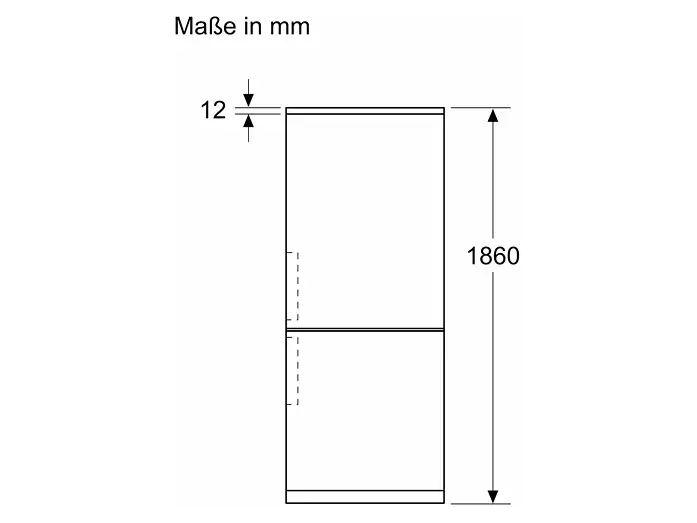 BOSCH KGN362LAF Serie 4 Kühlgefrierkombination (A, 321 l, 1860 mm hoch, Metall-Optik)