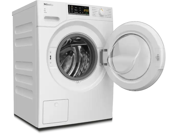 MIELE WWA120 WCS 8kg Active W1 White Edition Waschmaschine (8 kg, 1400 U/Min., A, Flusenfilter, Fremdkörperfilter)