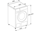 MIELE WWA120 WCS 8kg Active W1 White Edition Waschmaschine (8 kg, 1400 U/Min., A, Flusenfilter, Fremdkörperfilter)