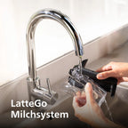 PHILIPS EP5447/90 Serie 5400 LatteGo 11 Kaffeespezialitäten Kaffeevollautomat Schwarz/Chrom