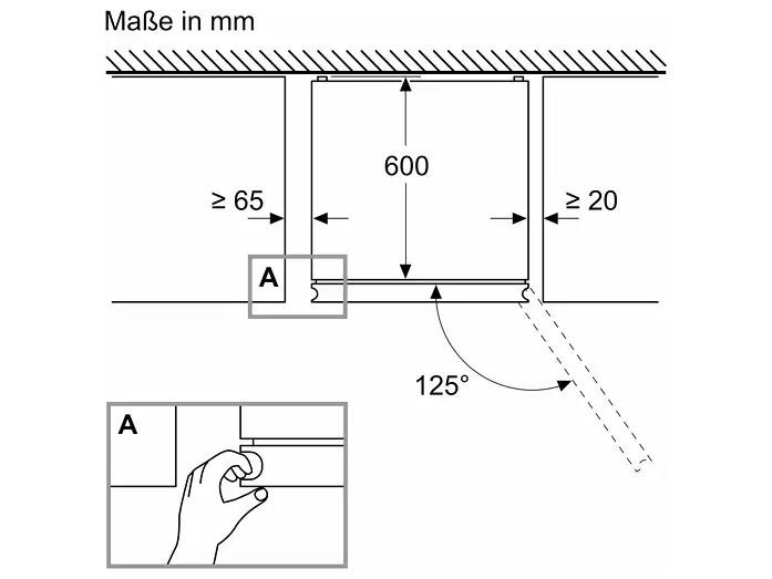 BOSCH KGN362LAF Serie 4 Kühlgefrierkombination (A, 321 l, 1860 mm hoch, Metall-Optik)