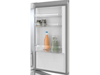 BOSCH KGN362LAF Serie 4 Kühlgefrierkombination (A, 321 l, 1860 mm hoch, Metall-Optik)