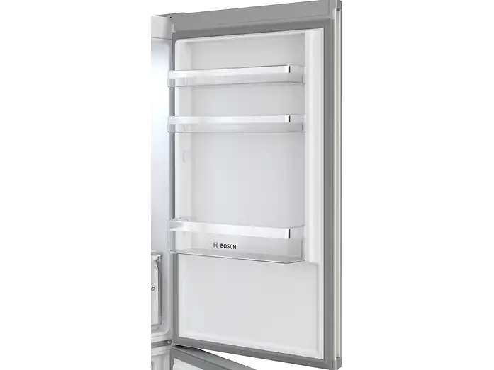BOSCH KGN362LAF Serie 4 Kühlgefrierkombination (A, 321 l, 1860 mm hoch, Metall-Optik)