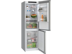 BOSCH KGN362LAF Serie 4 Kühlgefrierkombination (A, 321 l, 1860 mm hoch, Metall-Optik)