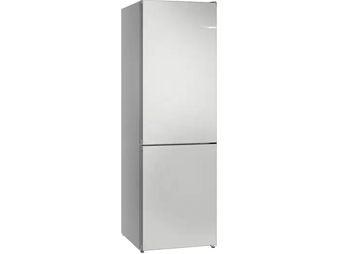 BOSCH KGN362LAF Serie 4 Kühlgefrierkombination (A, 321 l, 1860 mm hoch, Metall-Optik)