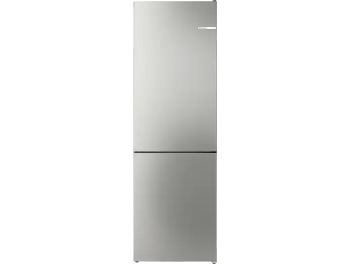 BOSCH KGN362LAF Serie 4 Kühlgefrierkombination (A, 321 l, 1860 mm hoch, Metall-Optik)