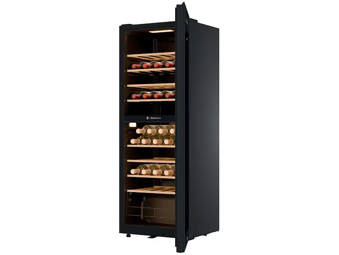 HAIER HWS56GDG Wine Bank 50 Series 5 Weinkühlschrank (144 l EEK G, Schwarz)