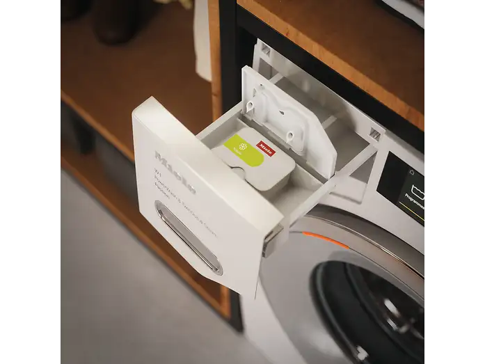 MIELE WWA120 WCS 8kg Active W1 White Edition Waschmaschine (8 kg, 1400 U/Min., A, Flusenfilter, Fremdkörperfilter)
