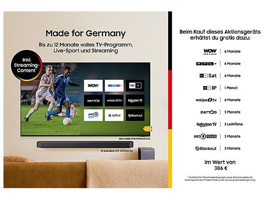 SAMSUNG OLED GQ65S90F 4K Vision AI Smart OLED TV (Flat, 65 Zoll / 163 cm, UHD 4K, SMART TV)