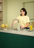 Quooker Flex Square | Reservoirs PRO3 | CUBE & Filter | Voll-Edelstahl | sofort-Kochend-Wasserhahn