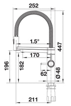 Blanco Evol-S Pro Soda System Hochdruck Küchenarmatur Sonderfarbe Schwarz matt 526629