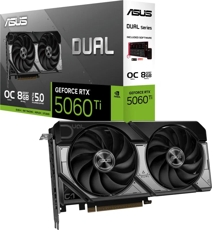 ASUS DUAL GeForce RTX 5060 Ti O8G
